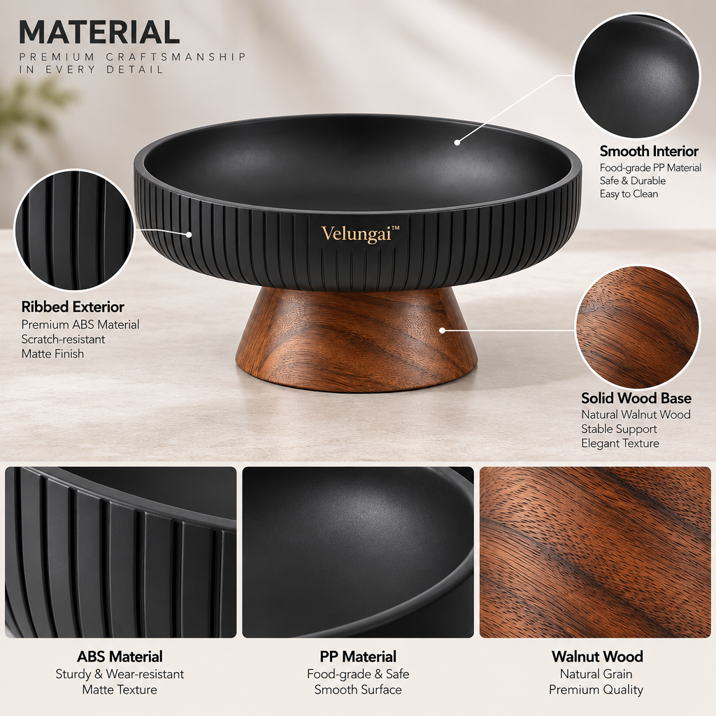 Velungai™Modern Sculptural Fruit Bowl