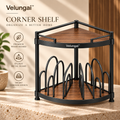 Velungai™ 2-Tier Corner Kitchen Countertop Organizer