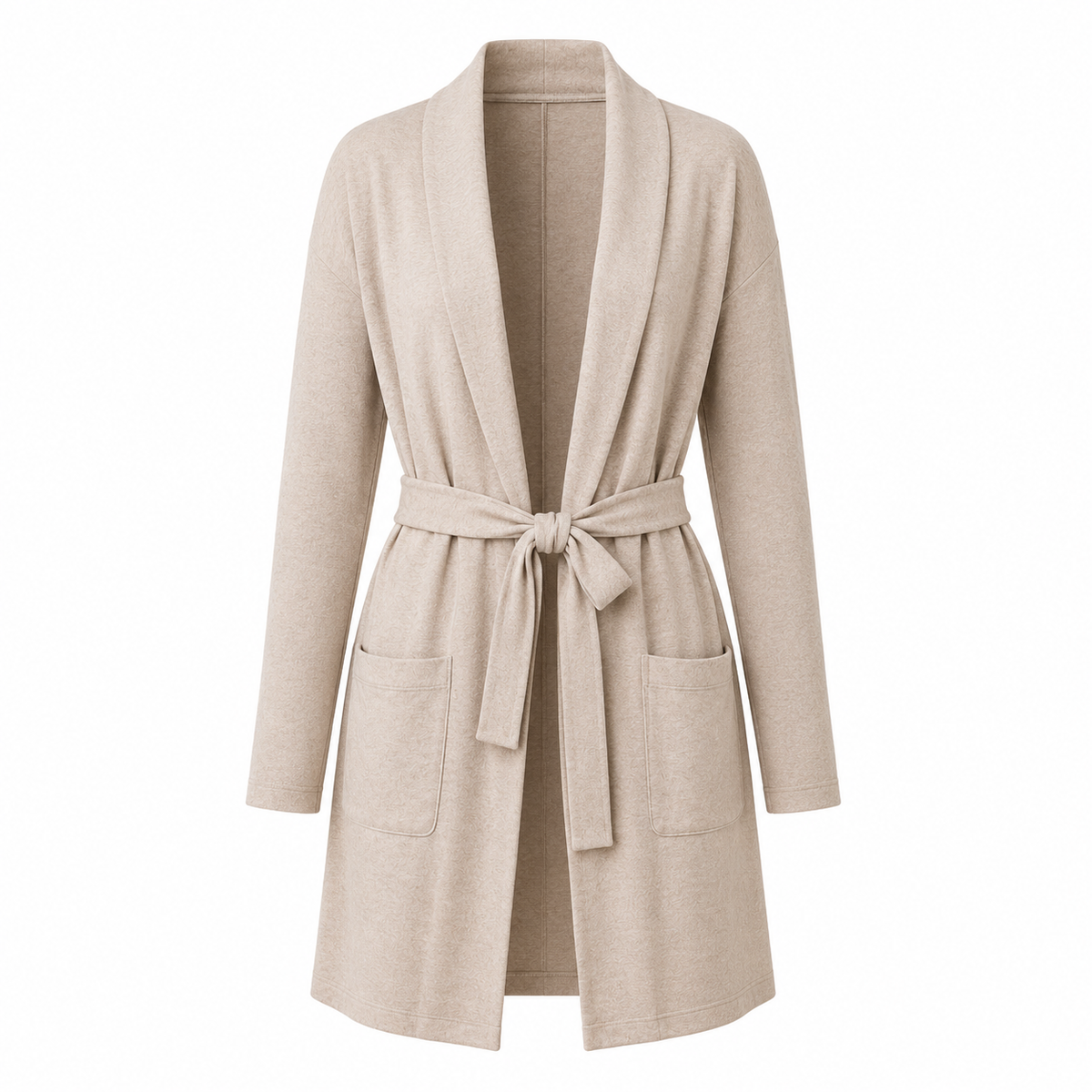 navioralife™ Women’s CloudSoft Wrap Cardigan with Hidden Travel Pockets