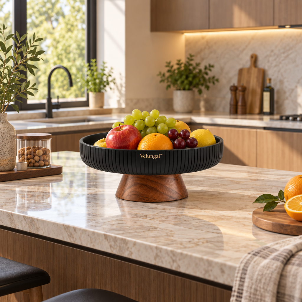 Velungai™Modern Sculptural Fruit Bowl